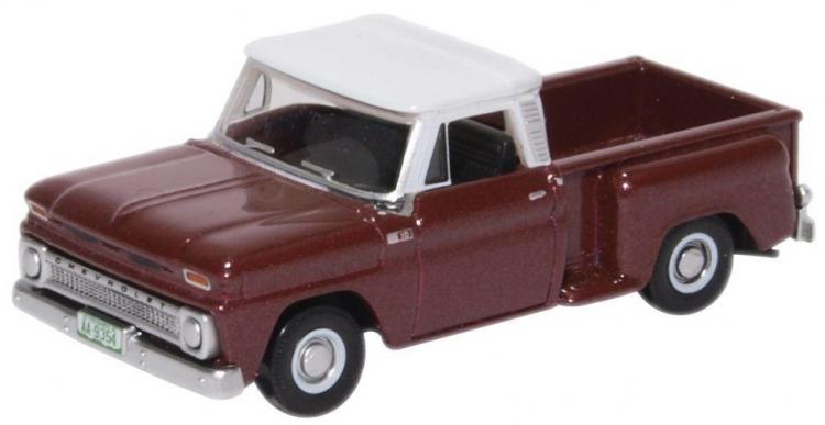 Oxford - 1965 Chevrolet Stepside Pick Up Truck - Maroon