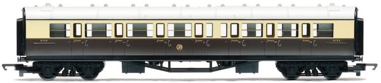 RailRoad - GWR Composite Coach #6135 (Chocolate & Cream) - Sold Out