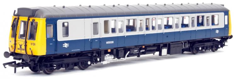 Class 121 Bubblecar #W55026 (BR Blue & Grey with Highland Stag on front) - Sold Out