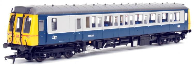Class 121 Bubblecar #W55032 (BR Blue & Grey with Welsh Dragon on front) - Pre Order