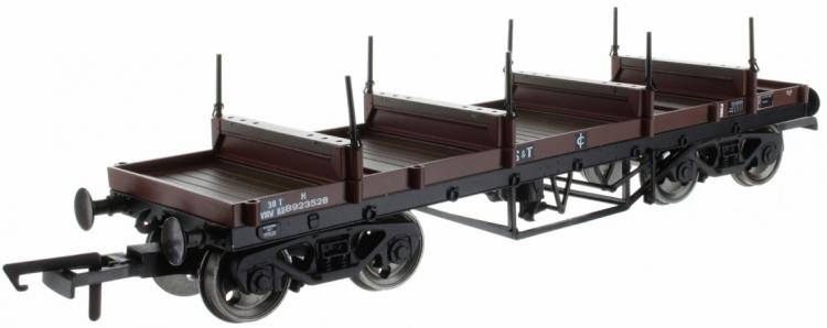 BR Bogie Bolster E Wagon #KDB923528 (Bauxite) TOPS YRV (S&T) - Sold Out