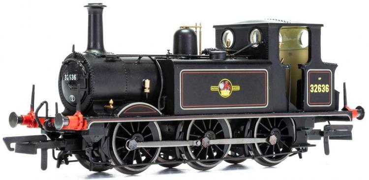 BR A1X Terrier 0-6-0T #32636 (Lined Black - Late Crest) - Sold Out
