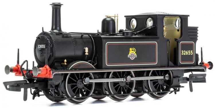 BR A1X Terrier 0-6-0T #32655 (Lined Black - Early Crest) - Sold Out