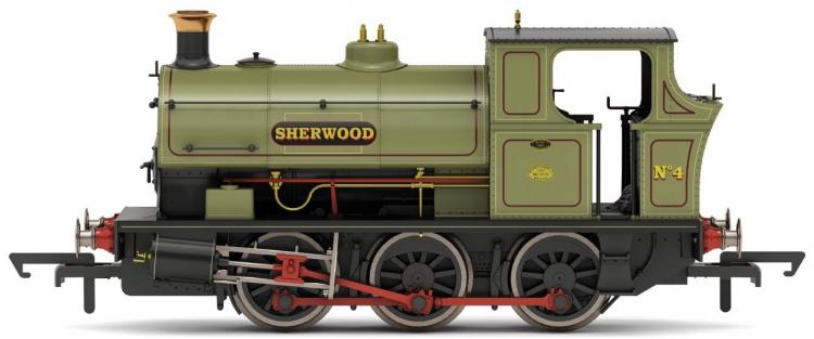 Peckett B2 0-6-0ST - Sherwood Colliery Co. Ltd #4 'Sherwood' - DCC Fittted - Sold Out
