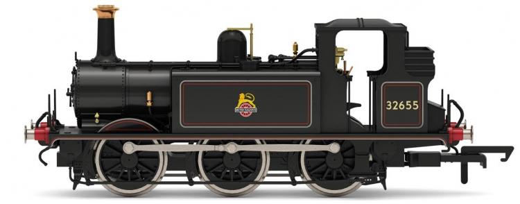 BR A1X Terrier 0-6-0T #32655 (Lined Black - Early Crest) - DCC Fitted - Sold Out