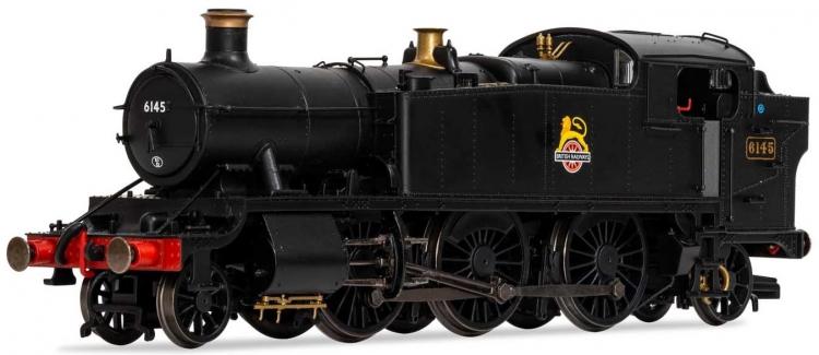BR 61xx Large Prairie 2-6-2T #6145 (Black - Early Crest) - Sold Out