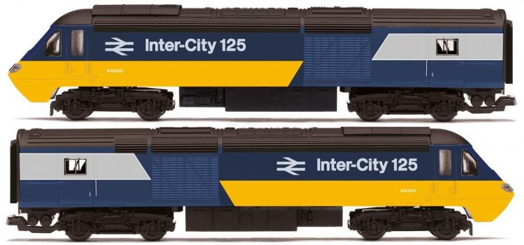 RailRoad - Class 43 HST #W43001 & W43002 (BR InterCity Blue & Grey) - Pre Order