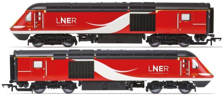 Class 43 HST #43315 & 43309 (LNER - Red) - Available to Order In