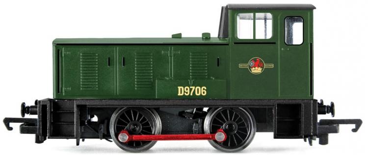 RailRoad - Bagnall 0-4-0DH #D9706 (BR Green) - Sold Out