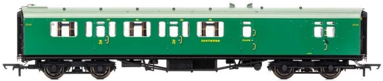 SR Bulleid 59' Corridor Brake Third #2846 'Set 965' (Malachite Green) - Available to Order In