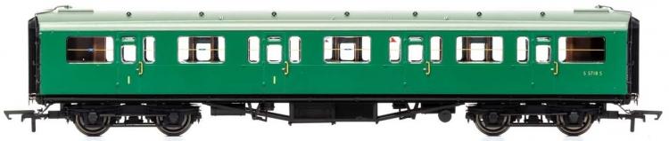 BR Bulleid 59' Corridor Composite #S5718S 'Set 972' (Green) - Sold Out