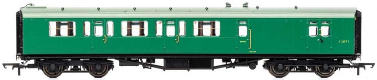 BR Bulleid 59' Corridor Brake Third #S2859S 'Set 972' (Green) - Sold Out