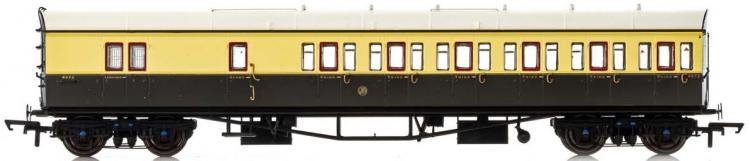 GWR Collett 57' Bow Ended D98 6-Compartment Brake 3rd (Right Hand) #5504 - Sold Out