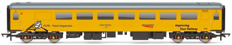 Network Rail Mk2F Plain Line Pattern Recognition Vehicle #72631 (Yellow) - Sold Out