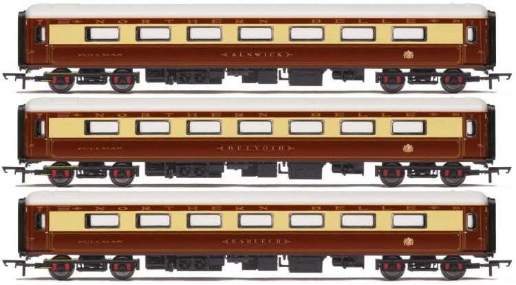 Mk2D 'Northern Belle' Coach Pack (Pullman) - Available to Order In