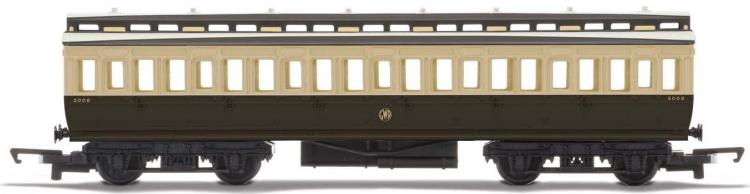 RailRoad - GWR Clerestory Third Coach (Chocolate & Cream) - Sold Out at Hornby