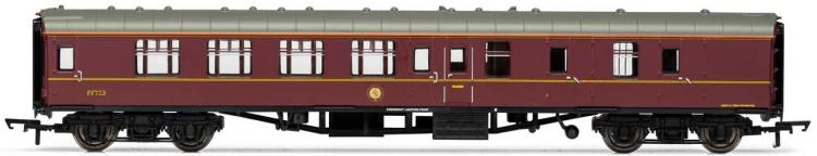 Hogwarts Express Mk1 BSK Brake Standard Corridor #99723 (Maroon) - Sold Out