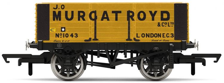 6 Plank Wagon - 'J.O Murgatroyd' No.1043 - Sold Out