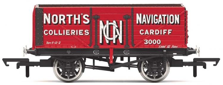 7 Plank Wagon - North's Navigation Collieries #3000 - Sold Out