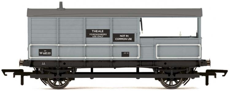 BR AA15 'Toad' Brake Van 20-Ton #W68530 (Grey) - Sold Out