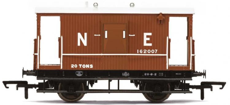 LNER 'Toad E' 20-Ton Brake Van  Dia.064 #162007 - Available to Order In