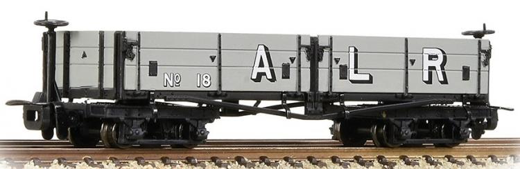 Bachmann - Open Bogie Wagon #18 (Ashover Light Railway - Grey)