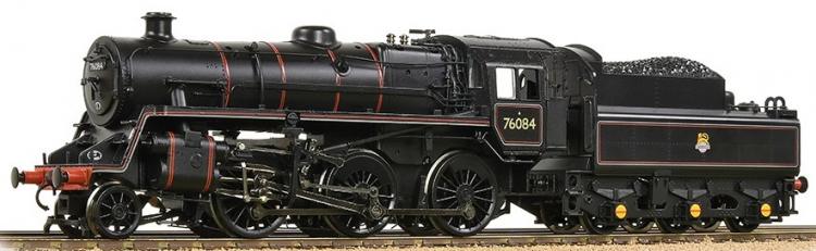 BR 4MT 2-6-0 #76084 (Lined Black - Early Emblem) with BR2A Tender - Pre Order