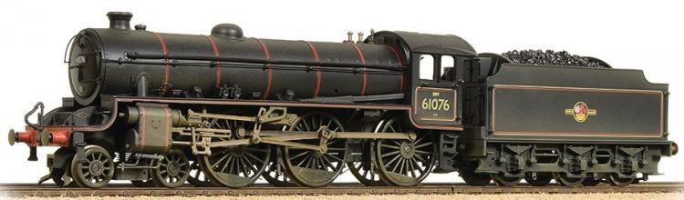 BR B1 Thompson 4-6-0 #61076 (Lined Black - Late Crest) Weathered - Pre Order