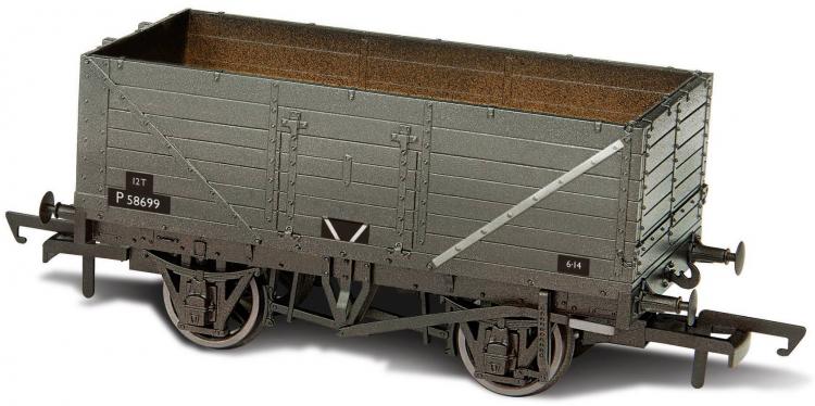 BR 7 Plank Wagon #P58699 (Grey) Heavily Weathered - Pre Order