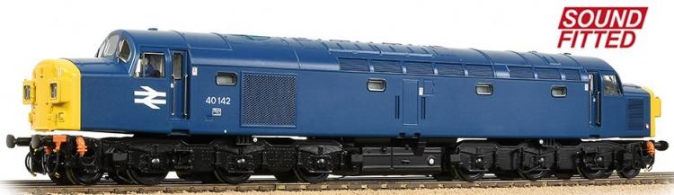 Class 40 #40142 (BR Blue) Split Headcode - DCC Sound - Pre Order