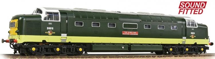 Class 55 Deltic #D9010 'The King's Own Scottish Borderer' (BR Two Green - SWP) DCC Sound - Pre Order