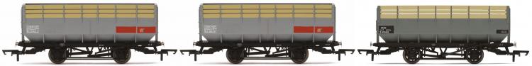 Hornby Wagon Bundle - BR 20 Ton Coke Wagons (Grey)
