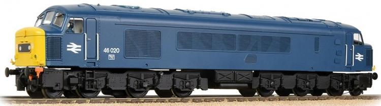 Class 46 #46020 (BR Blue) Centre Headcode - Pre Order