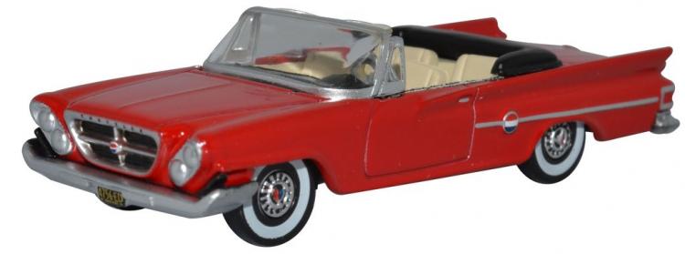 Oxford - 1961 Chrysler 300 Convertible (Open) - Mardi Gras Red