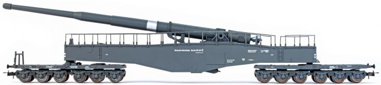 Rivarossi - DRB 'K5' Railway Gun (Blackgrey Livery) Period II - Sold Out