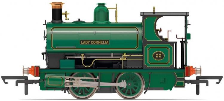 Peckett W4 0-4-0ST - Dowlais Ironworks #33 'Lady Cornelia' (Green) - Pre Order