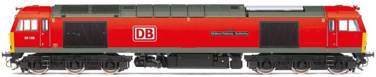 Class 60 #60100 'Midland Railway - Butterley' (DB Cargo UK - Red)
