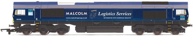 Class 66 #66405 (DRS- Malcolm Logistic Services Blue) - Sold Out