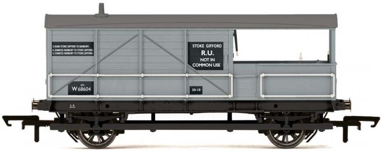 BR (ex-GWR) AA15 20-Ton Toad Brake Van #W68604 'Stoke Gifford' (Grey) - Sold Out