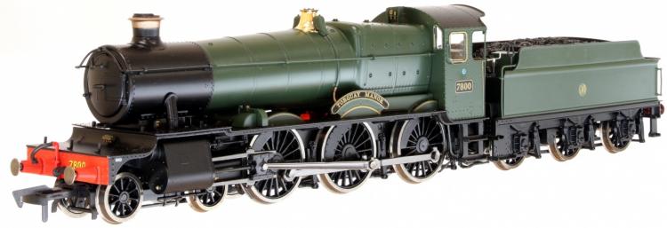 GWR 78xx Manor 4-6-0 #7800 'Torquay Manor' (Green - Shirtbutton) - Sold Out