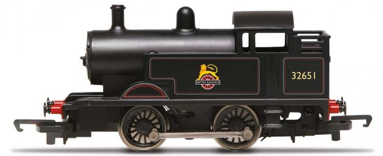 RailRoad - BR 0-4-0T Tank Engine #32651 (Lined Black - Early Crest) - Sold Out