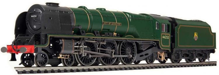 Hornby Dublo - LE of 500 - BR Princess Coronation 4-6-2 #46252 'City of Leicester' (Lined Green - Early Crest) - Sold Out
