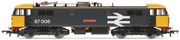 Class 87 #87006 'City of Glasgow' (BR Grey - Yellow Ends - Large Arrows) - Pre Order