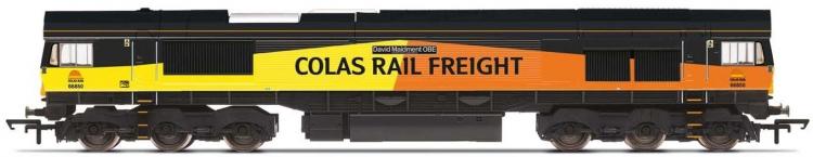 Class 66 #66850 'David Maidment OBE' (Colas - Orange & Yellow) - Sold Out