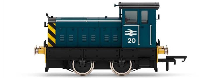 BR Ruston & Hornsby 88DS 0-4-0 #20 (BR Blue) - Pre Order
