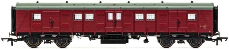 BR (ex-SR) Dia.3097 GBL Gangwayed Bogie Luggage Van #S2467S (Crimson) - Sold Out