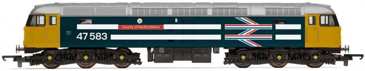 RailRoad - Class 47 #47583 'County of Hertfordshire' (BR Blue - Red & Blue Arrow) TTS Sound - Sold Out