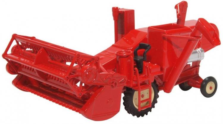 Oxford - Combine Harvester - Red - Sold Out