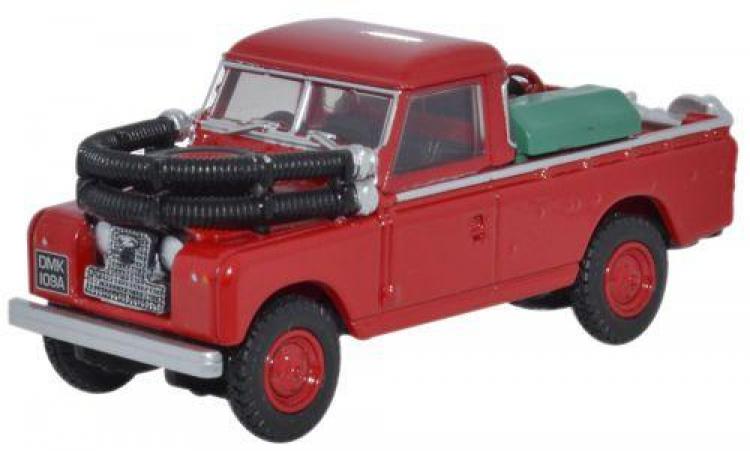Oxford - Land Rover Series II Fire Appliance - Red - Sold Out