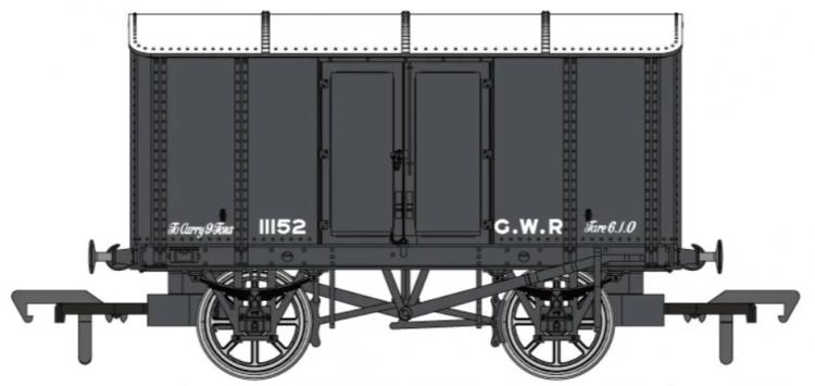 GWR Iron Mink Dia.V6 #11152 (Pre-1904 Grey) - In Stock